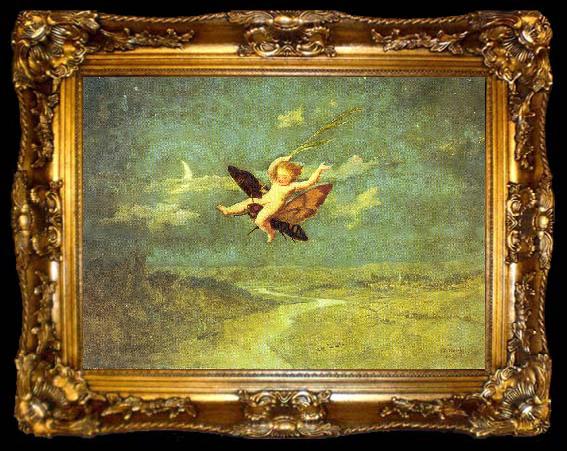 framed  Naish, John George Moon Fairies II, ta009-2